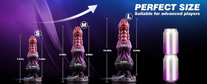 Huge Monster Dildo Squirting Fantasy Dildo Dragon Horse Dog Dildo Knotted Ejaculating Toy Big Anal Silicone Adult Toys for Women