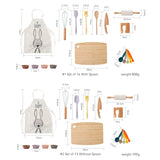 Wooden Baby Toys Simulation Cosmetics Set Pretend Makeup Toys Girls Playing House Game Children Early Education Montessori Toys