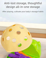 Children's Educational Toys Include Crocodile Inserts, Color and Number Matching, and Finger Fine Movement Exercises to Increase Children's Visual Perception of Color