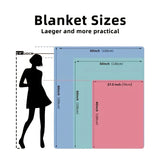 1PC Winnie the Pooh Blanket for Cozy ,Multifunctional blanket suitable for home,  travel, camping, nap cover blanket.