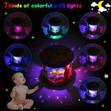 Baby Toys 1-3 Years Babies Ocean Light Rotary Projector Musical Toys Montessori Early Educational Sensory Toys for Toddler Gifts
