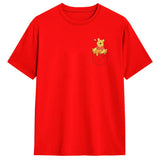 Winnie The Pooh Hunny In My Pocket T-Shirt Summer T Shirts 100 Cotton Harajuku Tee Shirt For Men's Short Sleeve Casual Clothing