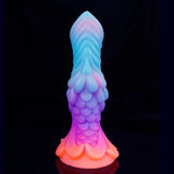 Silicone Realistic Dildo Luminous Monster Dildo Deep Anal Plug Explore Prostate Massage Anal Dildo Butt Plug Anal Toys Sexshop