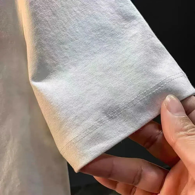 Winnie The Pooh Classic Cotton Tshirt Pink Blue Color Options Cartoon Face Print Short Sleeve Casual Tops 2025 Streetwear