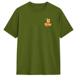 Winnie The Pooh Hunny In My Pocket T-Shirt Summer T Shirts 100 Cotton Harajuku Tee Shirt For Men's Short Sleeve Casual Clothing