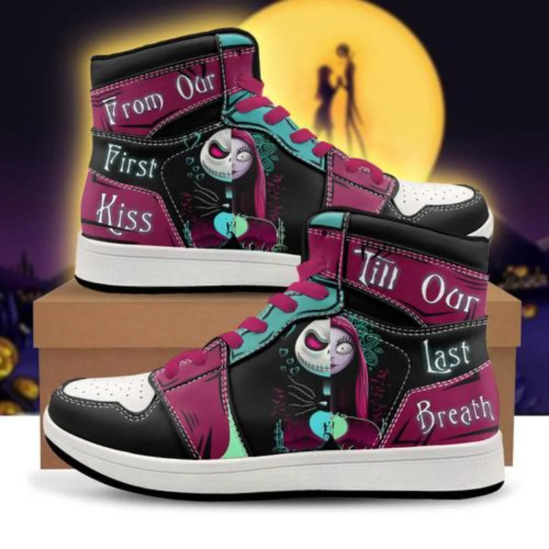 Shoes Winnie The Pooh 3D Print Sneakers Anime Cartoon Basketball Sports Casual Men's Shoes The Nightmare Before Christmas