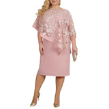 4XL 5XL Plus Size Women Elegant Dresses Floral Slim Dress Large Size Solid Bride Weddings Evening Party Gowns Female Clothing