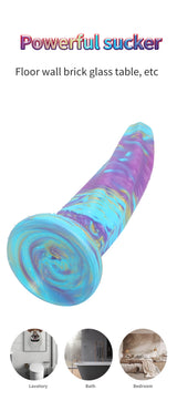 Silicone Realistic Dildo Luminous Monster Dildo Deep Anal Plug Explore Prostate Massage Anal Dildo Butt Plug Anal Toys Sexshop