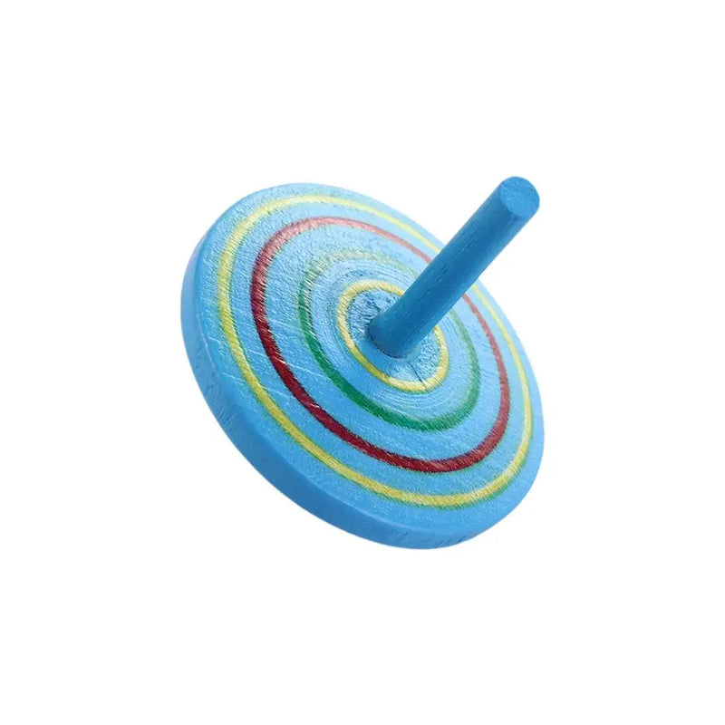 Toys Educational Game Peg-Top Desktop Toys Wooden Rotate Gyro Woode Spinning Top Toy Desktop Spinning Top Wooden Gyro Toys