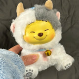 Original Winnie The Pooh Naughty Party Vinyl Face Doll Blind Box Cute Puffy Figurine Collectible Toy Kawaii Girl Birthday Gift