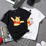 Miniso Co branded IP Winnie The Pooh Heat Transfer Clothes Stickers For Children Iron On Transfer Patches For Clothes Decor