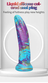 Silicone Realistic Dildo Luminous Monster Dildo Deep Anal Plug Explore Prostate Massage Anal Dildo Butt Plug Anal Toys Sexshop