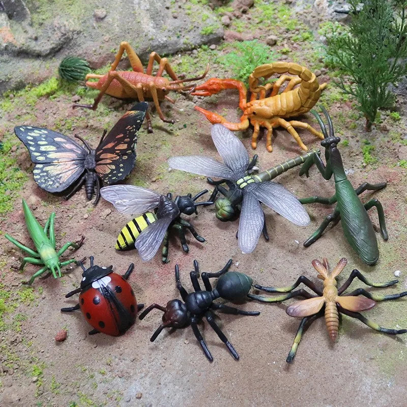 Children'S Simulation Insect Models, Animal Toys, Bees, Butterflies, Grasshoppers, And Other Children'S Toys,
