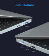 Ultrabook Laptop 15.6 inch AMD R7 4700U Backlit Keyboard Windows11 32GB DDR4 2TB Fingerprint Unlock Gaming Laptop Computer