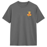 Winnie The Pooh Hunny In My Pocket T-Shirt Summer T Shirts 100 Cotton Harajuku Tee Shirt For Men's Short Sleeve Casual Clothing