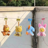 Winnie The Pooh Naughty Party Blind Box Desktop Collectible Plush Pendant Mystery Doll Toy for Girls Birthday Decoration Gift