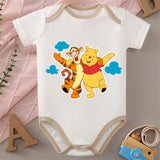Winnie the Pooh MINISO 100% Cotton Jumpsuit Baby Cloths Onesie Bodysuit for 0 To 12 Months Newborn Best Cute Gift for Baby