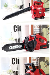 Children Electric Toolbox Pretend Play Toys Baby Simulation Tools Repair Lawn Mower Saw Hair Dryer Toy Maintenance Tool for kid