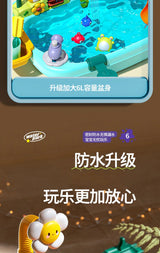 Children's kitchen toys electric fun water play water wash basin fishing dishwashing home role-playing baby early education toy