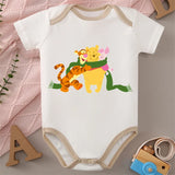 Winnie the Pooh MINISO 100% Cotton Jumpsuit Baby Cloths Onesie Bodysuit for 0 To 12 Months Newborn Best Cute Gift for Baby