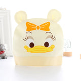 Cartoon Soft Cotton Newborn Hat Winnie the Pooh Baby Cap Summer Soft  newborn Baby Boys Girls Caps