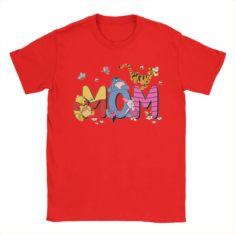Men Women winnie the pooh Shirt Pure Cotton New Arrival Tee Shirts  Clothing Outfits