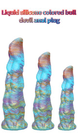 Silicone Realistic Dildo Luminous Monster Dildo Deep Anal Plug Explore Prostate Massage Anal Dildo Butt Plug Anal Toys Sexshop