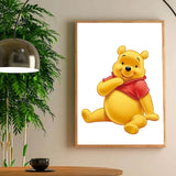 1pc Winnie the Pooh Poster Poster Art Print Bar Living Room Furniture Decor