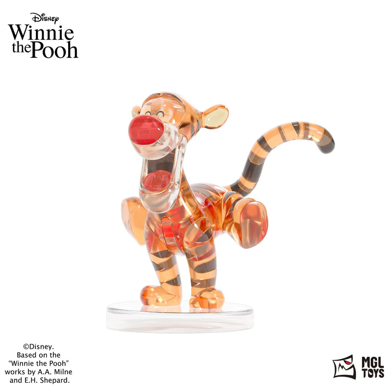 Disney Winnie the Pooh Crystal Building Blocks Winnie the Pooh Bear Table Decoration Adult Toys Children Gifts