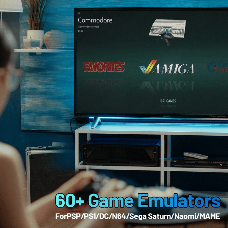 Super Console X4 Plus Retro Game Console For PSP/PS1/N64/Sega Saturn/DC 114000+ Games4K/8K HD TV Box Video Game Player Dual Wifi