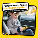 Portable Tic Tac Toe Game Console - Handheld Electronic Puzzle for All Ages, Travel Toys with Memory Training & Montessori Gifts