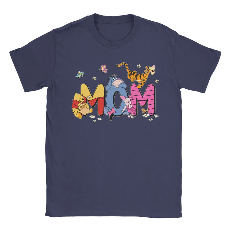 Men Women winnie the pooh Shirt Pure Cotton New Arrival Tee Shirts  Clothing Outfits