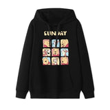 2025 Cartoon Winnie The Pooh Fashionable and Simple Women's Hoodies, Loose and Comfortable Couple Hooded Printed Hoodies