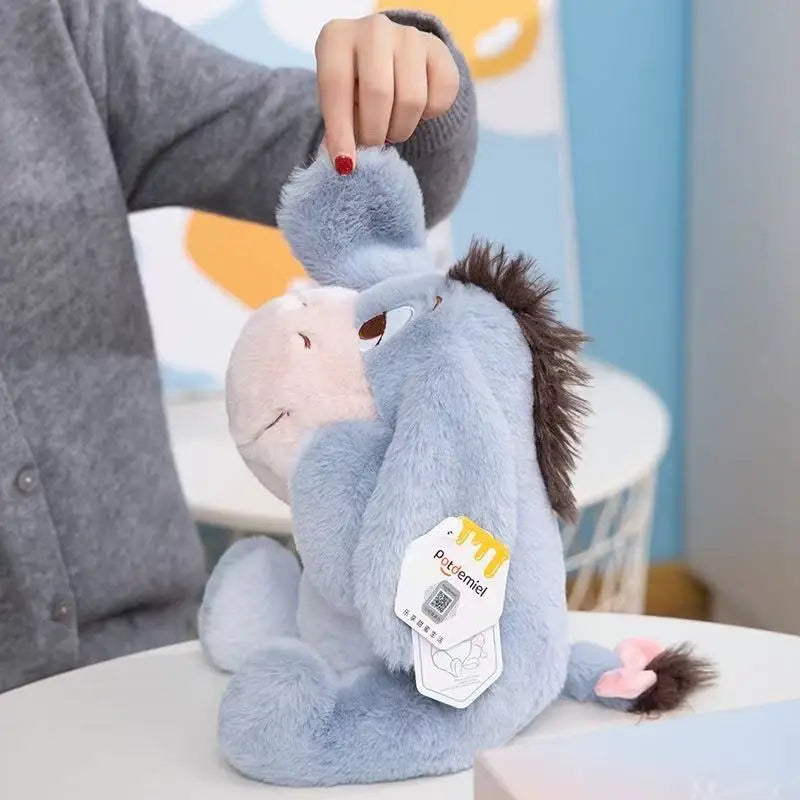 New MINISO Winnie the Pooh series stuffed plush toys, cute cartoon dolls, fun collectibles, perfect birthday gifts for kids.