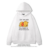 Winnie The Pooh Joint Hooded Sweater New Spring and Autumn Thin Ins Top Jacket Trendy Men's and Women's Casual Loose Couple Top