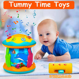 Baby Toys 1-3 Years Babies Ocean Light Rotary Projector Musical Toys Montessori Early Educational Sensory Toys for Toddler Gifts