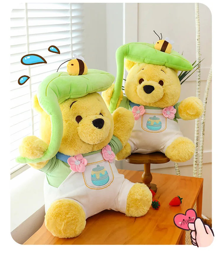 30/35cm Winnie Pooh Doll Cute Large Plush Toy Hug Bear Cloth Stuffed Animal Doll Girlfriend Birthday Gift