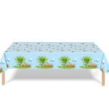 Winnie the Pooh Party Tablecloth Kids Birthday Supplies Winnie the Pooh  Decorations Tablecover for Boys Girls Baby Shower