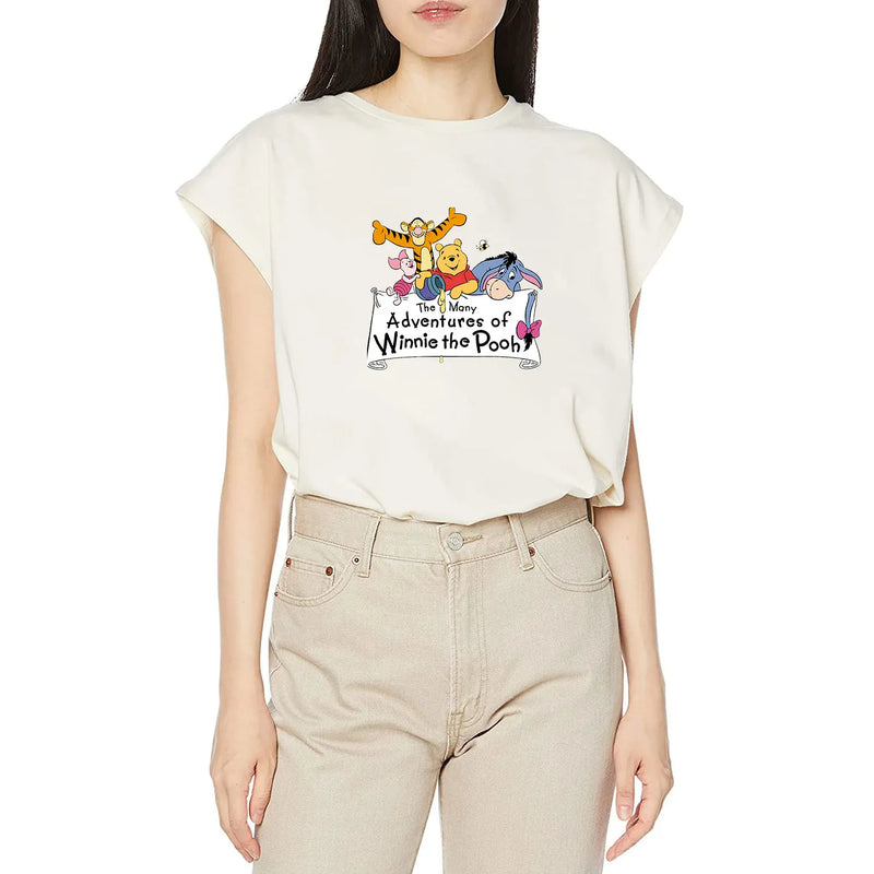 Winnie the Pooh  Clothing Thermoadhesive Patches High quality adhesive backing Iron-on Cartoon Stickers Cheap  DIY Appliques