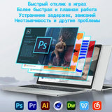 Portable Laptop 15.6inch Intel Celeron N5095 16GB RAM 1TB SSD DDR4 Windows 11 Pro Camera Fingerprint Backlit Keypad Computer PC