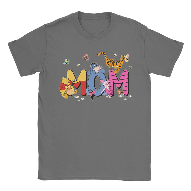 Men Women winnie the pooh Shirt Pure Cotton New Arrival Tee Shirts  Clothing Outfits