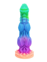 Silicone Realistic Dildo Luminous Monster Dildo Deep Anal Plug Explore Prostate Massage Anal Dildo Butt Plug Anal Toys Sexshop