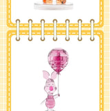 Disney Winnie the Pooh Crystal Building Blocks Winnie the Pooh Bear Table Decoration Adult Toys Children Gifts
