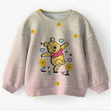 Autumn Winter Winnie the Pooh 3D Printed Kids Teen Round Neck Sweatshirt Set New Arrival Fashion Hot Sale Cute
