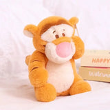 New MINISO Winnie the Pooh series stuffed plush toys, cute cartoon dolls, fun collectibles, perfect birthday gifts for kids.