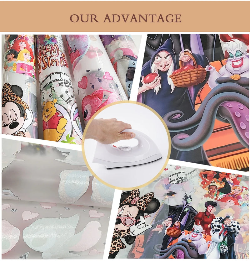 Children's Cartoon Winnie The Pooh Cute Winnie And His Friend Image Ironing Patches Transfer On The Clothes Garment Accessory