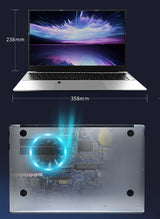 Ultrabook Laptop 15.6 inch AMD R7 4700U Backlit Keyboard Windows11 32GB DDR4 2TB Fingerprint Unlock Gaming Laptop Computer