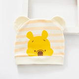 Cartoon Soft Cotton Newborn Hat Winnie the Pooh Baby Cap Summer Soft  newborn Baby Boys Girls Caps