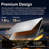 Portable Laptop 15.6inch Intel Celeron N5095 16GB RAM 1TB SSD DDR4 Windows 11 Pro Camera Fingerprint Backlit Keypad Computer PC