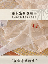 XL-5XL Women's Underwear Sexy Lace Panties Girls Flower Comfort Briefs Large Size Mid Waist Seamless Underpants Female Lingerie